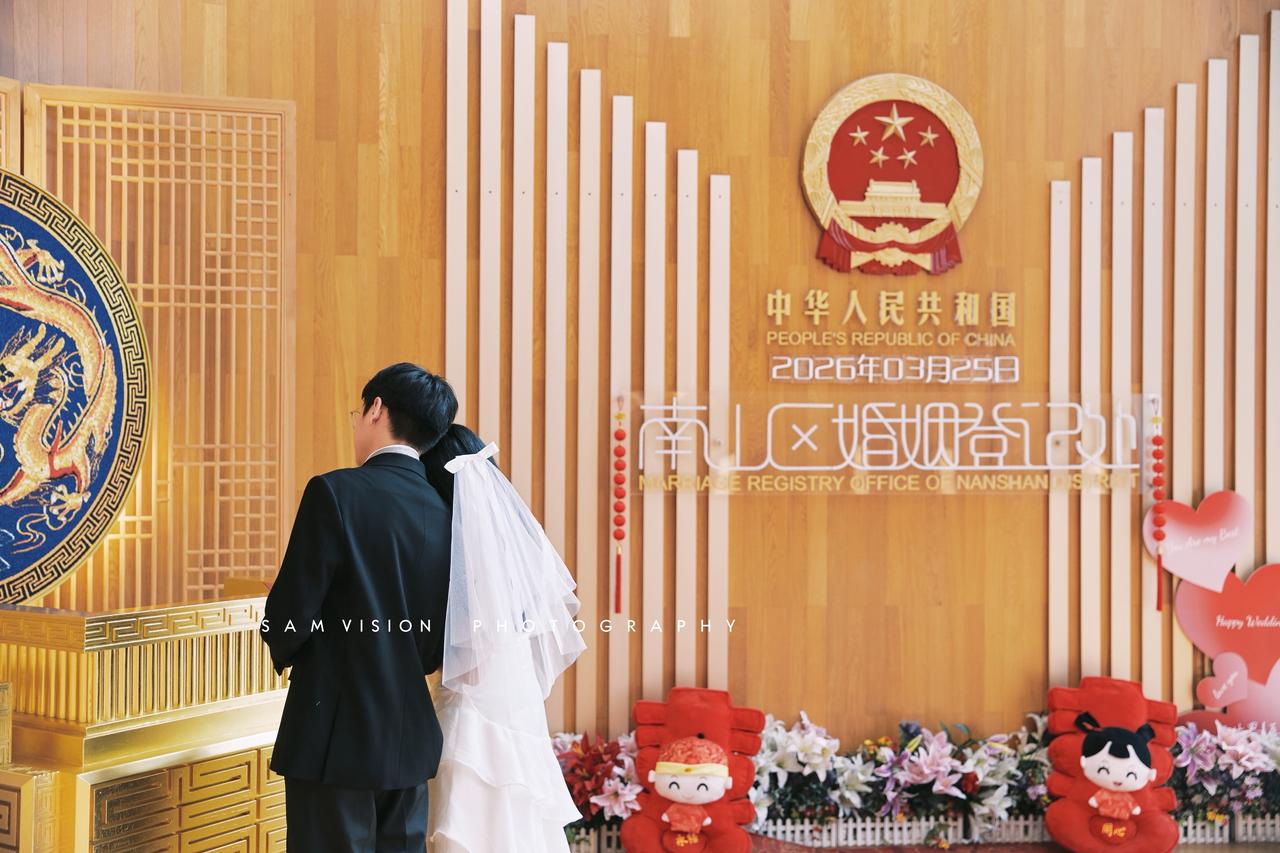 领证有必要请跟拍么~领证啦深圳独立摄影师个人ip