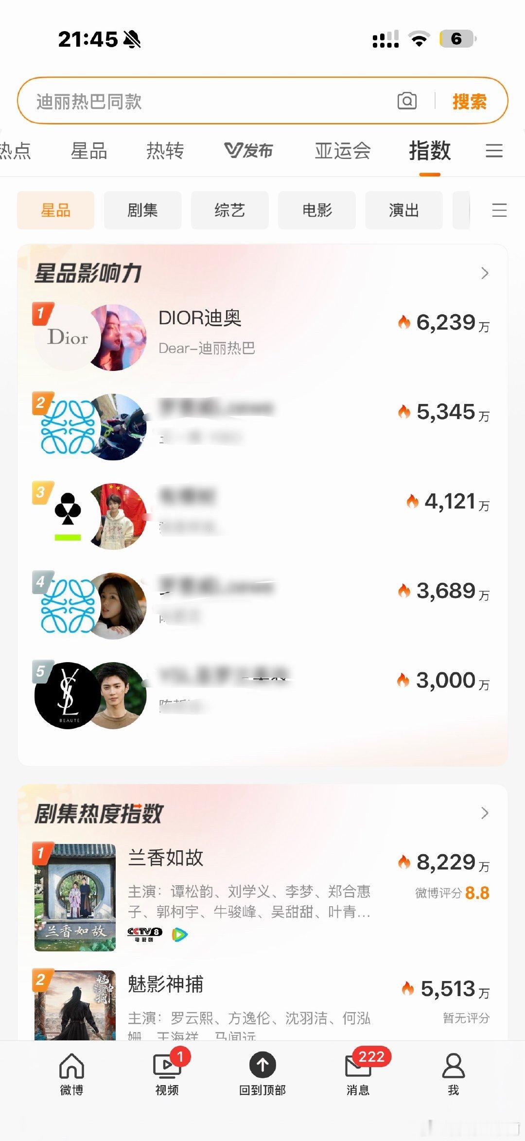 迪丽热巴时装周都结束几天了？我想问一下怎么还在第一啊而且热度那么高啊[