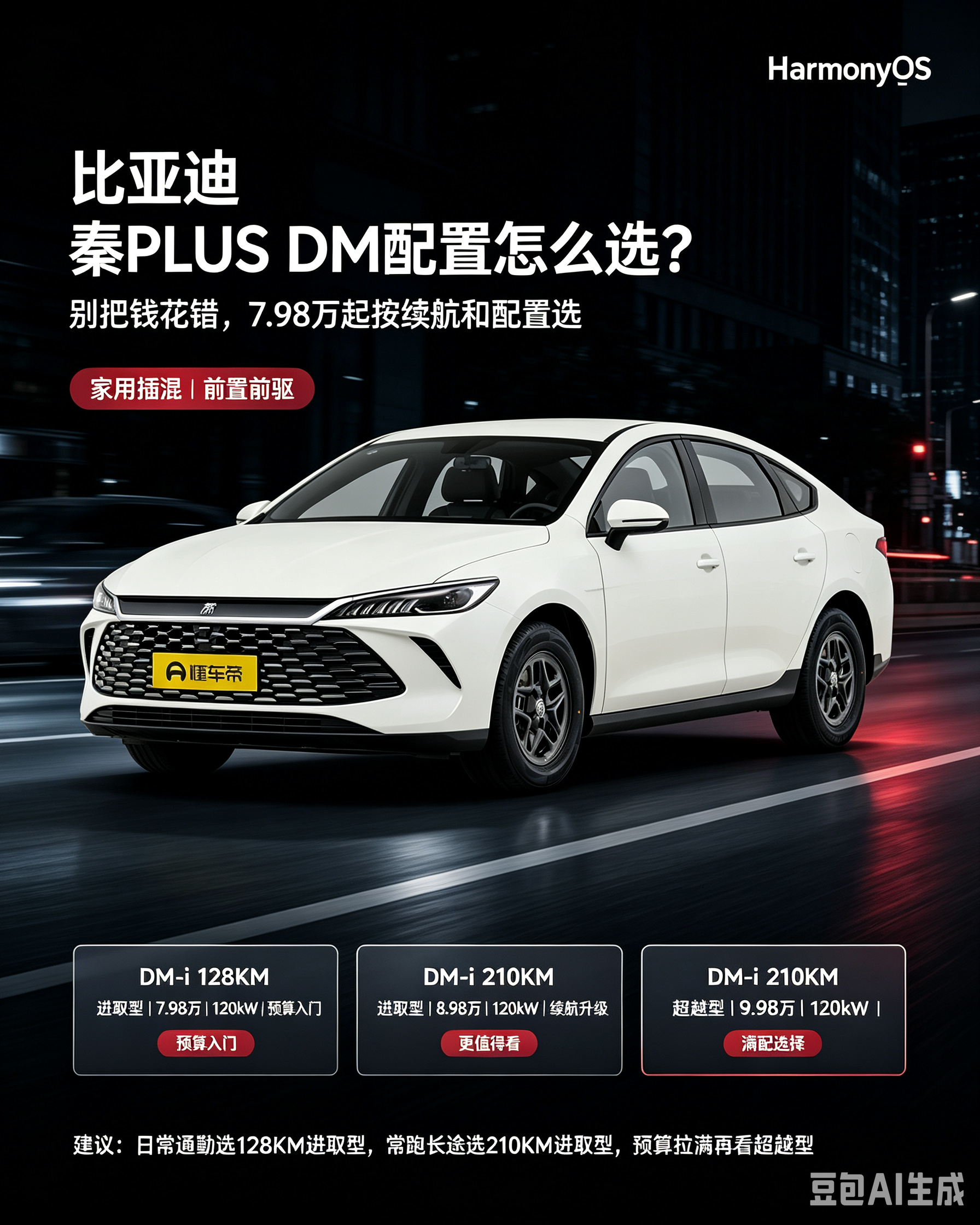 比亚迪秦PLUSDM选购心得