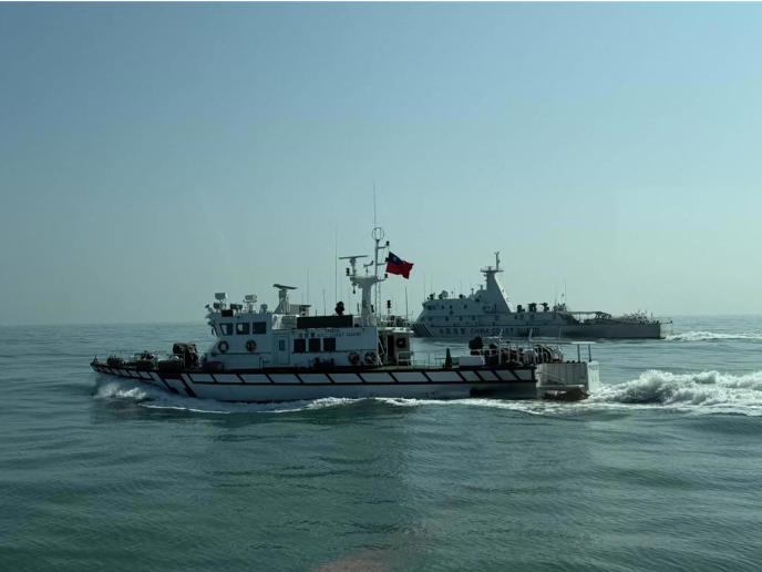 就在刚刚，台“海巡署”发布严正声明，2月26日，针对中国海警船现身金门海