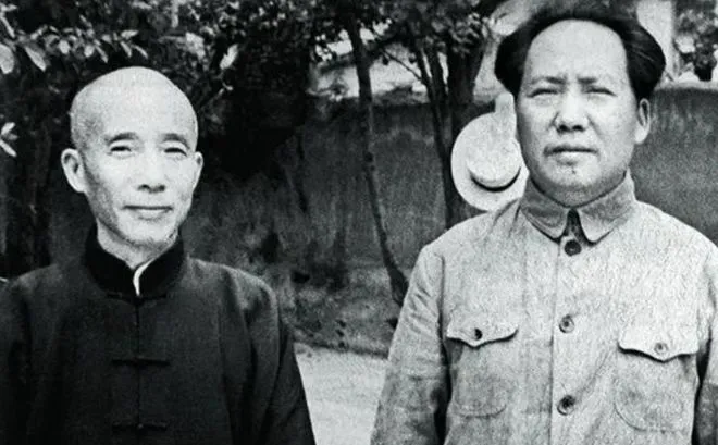 1950年冬天的中南海，毛泽东设了一场小型宴席，坐在饭桌对面的是符定一。这两