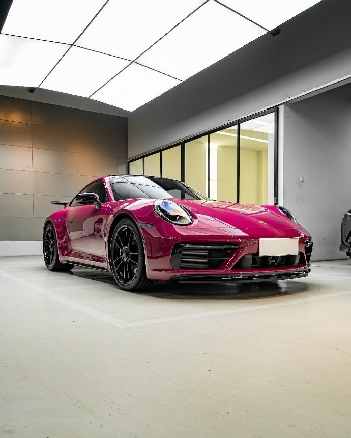 保时捷911CarreraGTS，这颜色绝了！全球汽车​​​