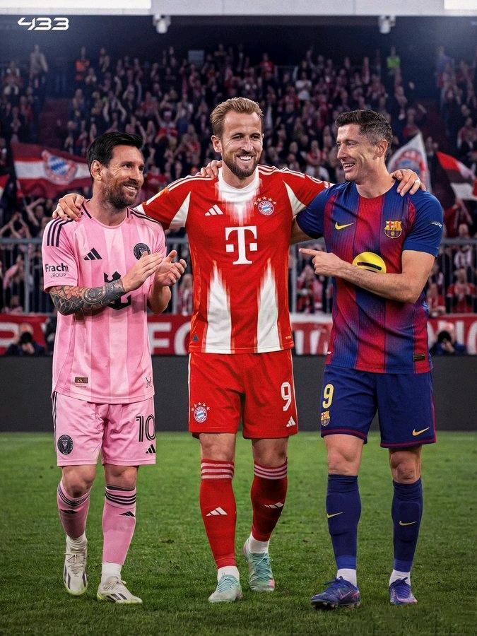 凯恩也突破500球，历史上跟梅西，莱万一样快了。梅西632场打进500球。