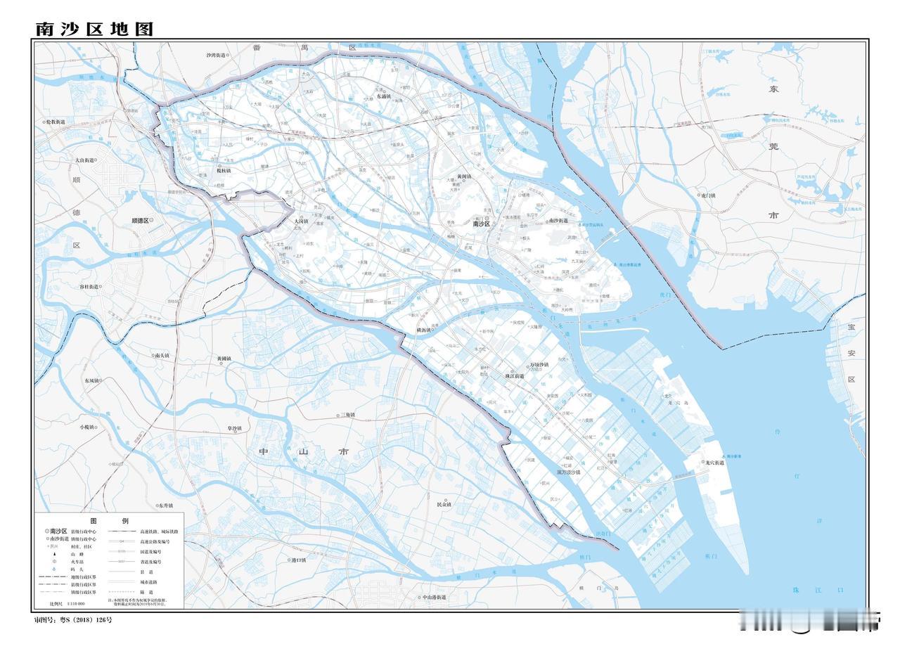 南沙区在广州可是个很独特的存在。它总面积803平方公里，2023年常住人口96.