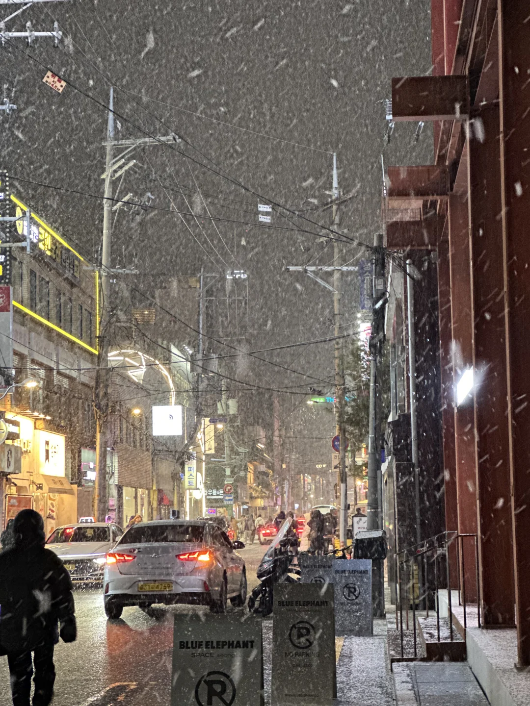 🇰🇷就在刚刚！❄️首尔暴雪杀疯了！！