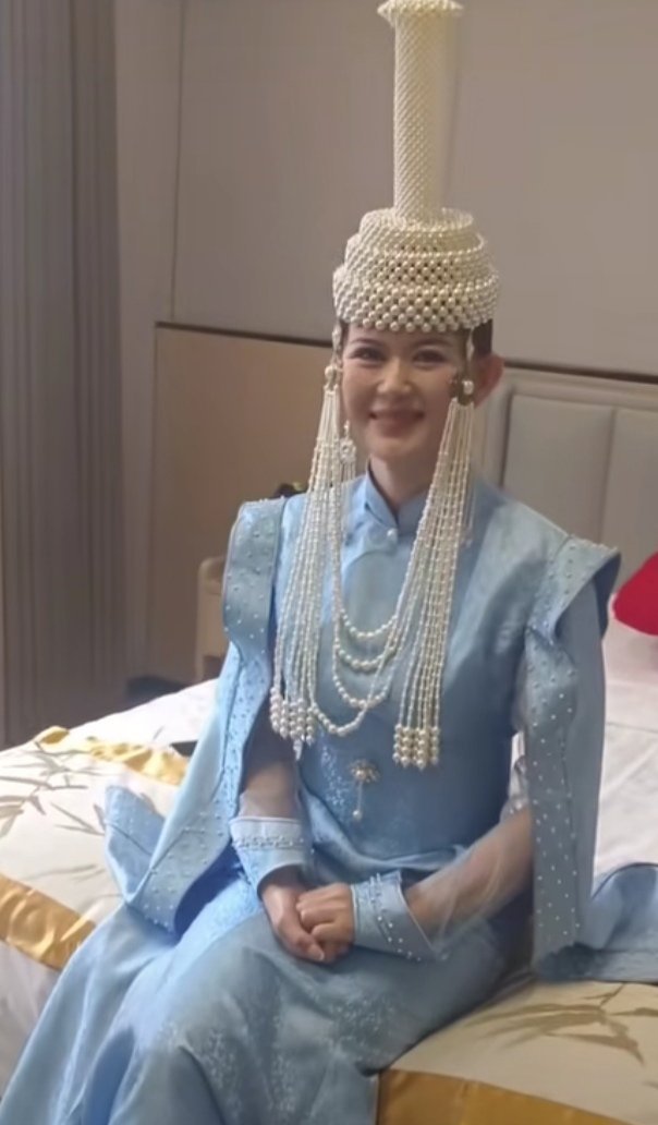 我们大草原牧区蒙古族女孩出嫁​​​