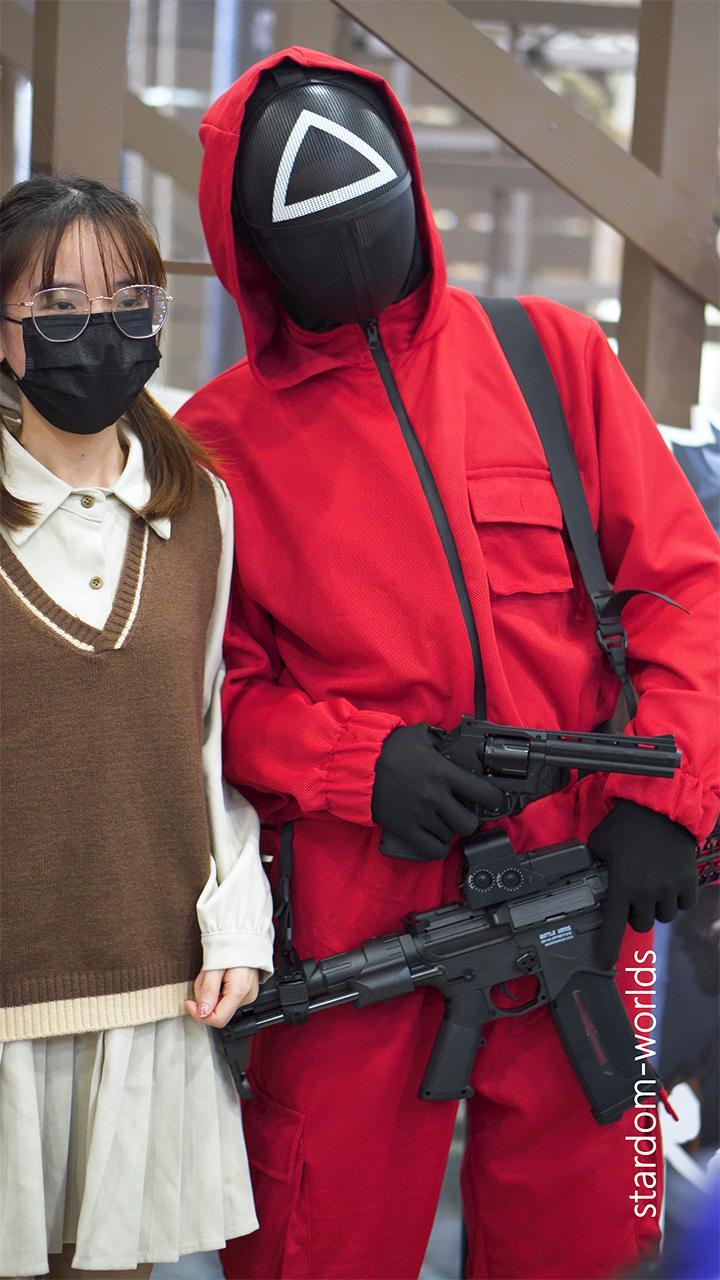 CICF2021鱿鱼游戏cos广州漫展