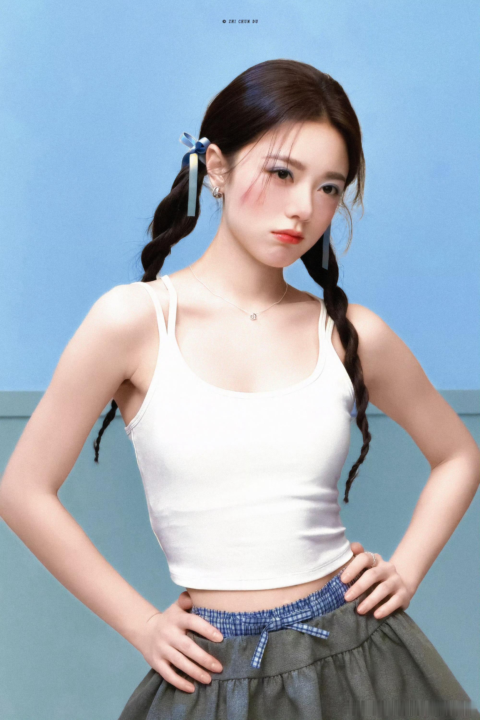 赵今麦持续感受美貌ing