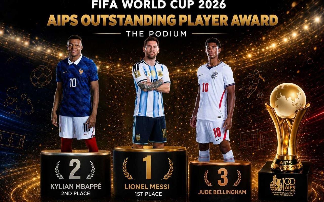 【FIFA怎么说👀】国际体育新闻协会（AIPS）宣布，梅西荣膺“2026年国际