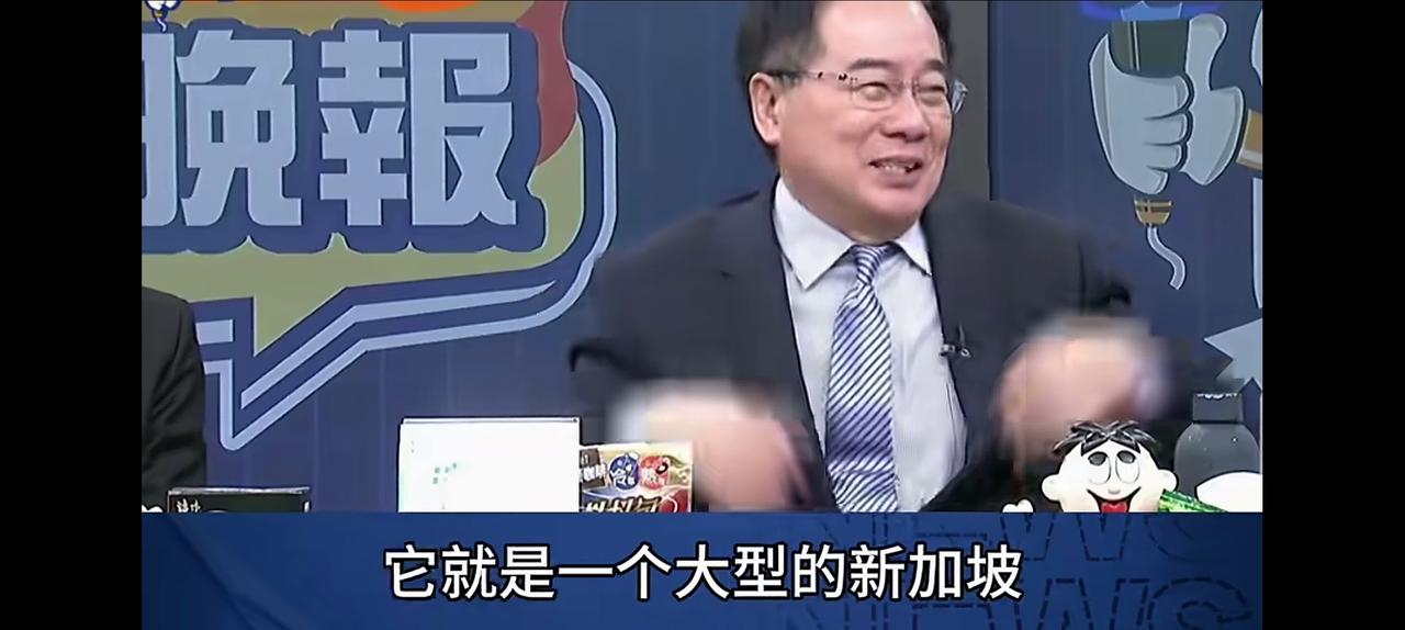 台湾媒体热聊海南岛自由贸易区封关。也就是说，在琼州海峡。把关口一封。海南成了彻底