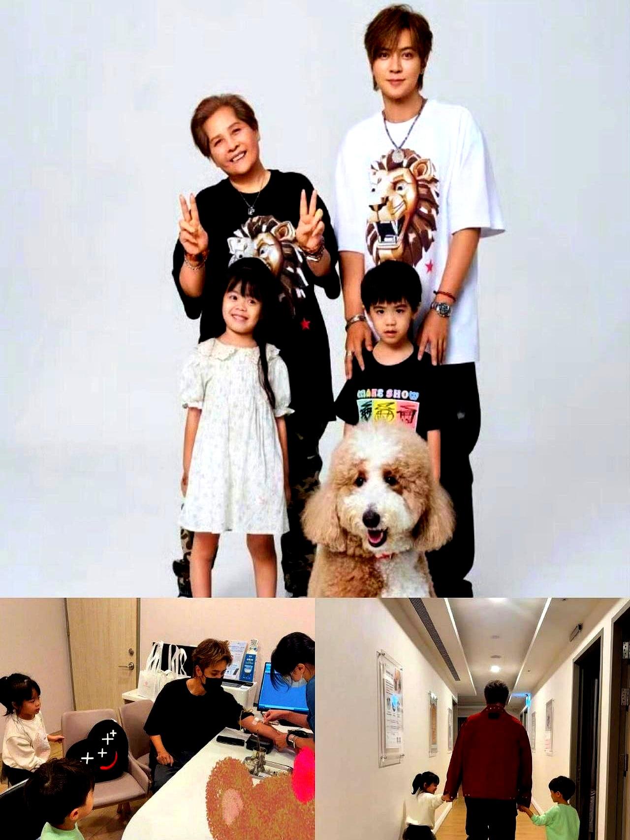 罗志祥跟经纪人小霜的俩孩子做了亲子鉴定，结果证明没啥血缘关系。他却把这两