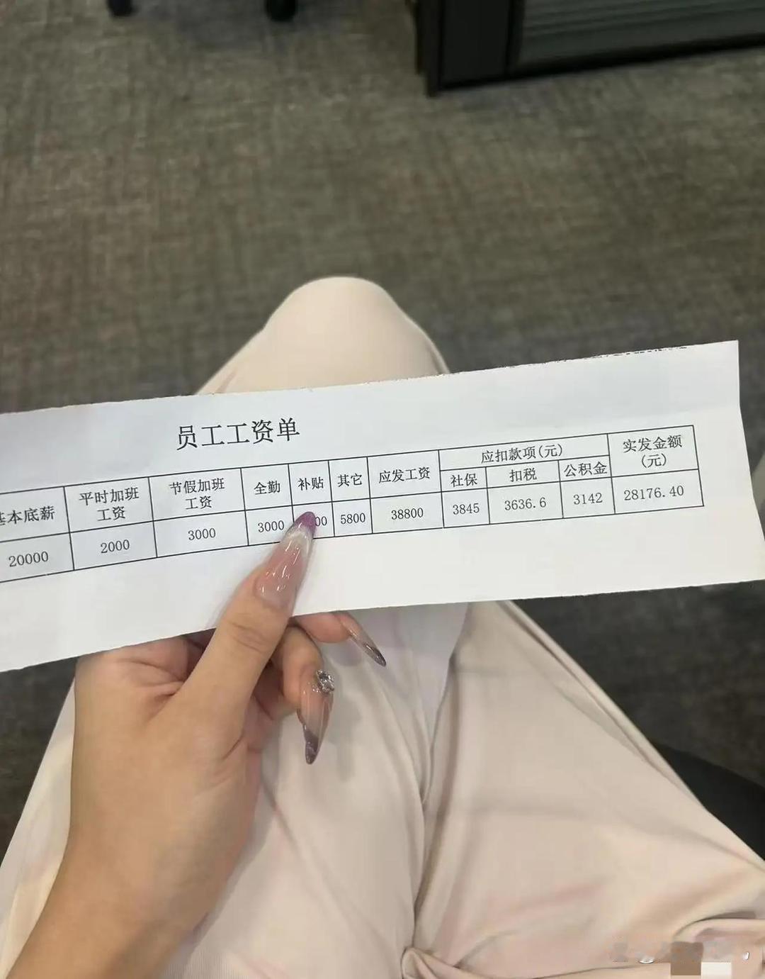 这工资在山东算是天花板级别的了吧