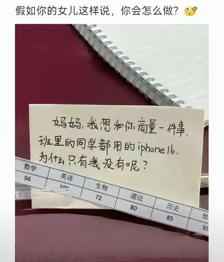 你考100分了吗？