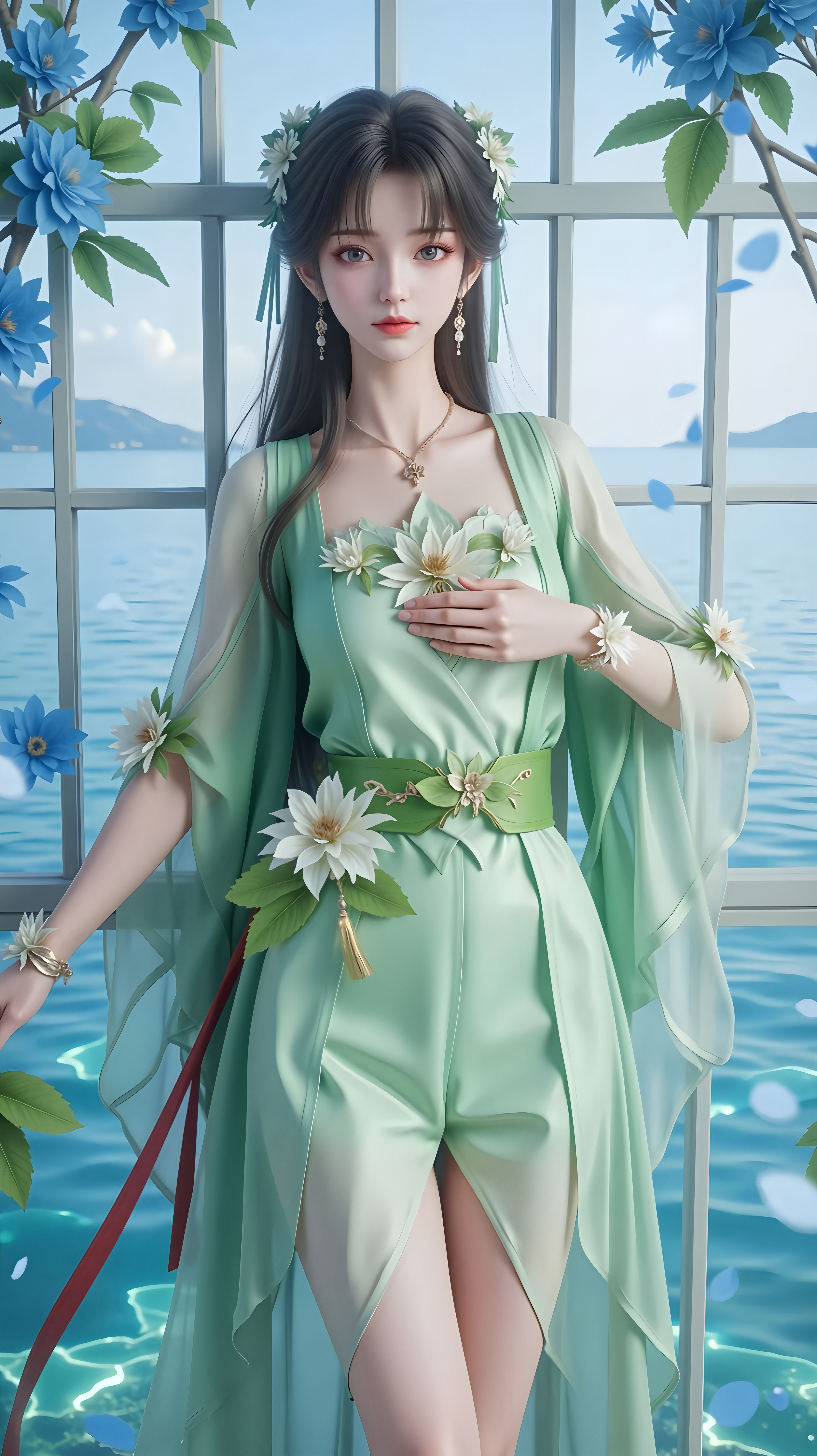 诛仙碧瑶国漫壁纸：不惜抛弃豆蔻年华的美好，以柔弱之躯，化情为咒，为心爱之人逆天改