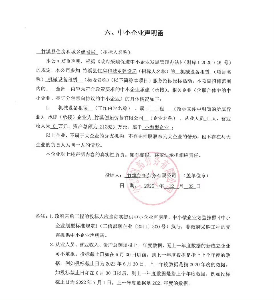 有没有专业的来说说:这个中标企业竹溪创拓劳务有限公司，拿下3188万的项目，但是