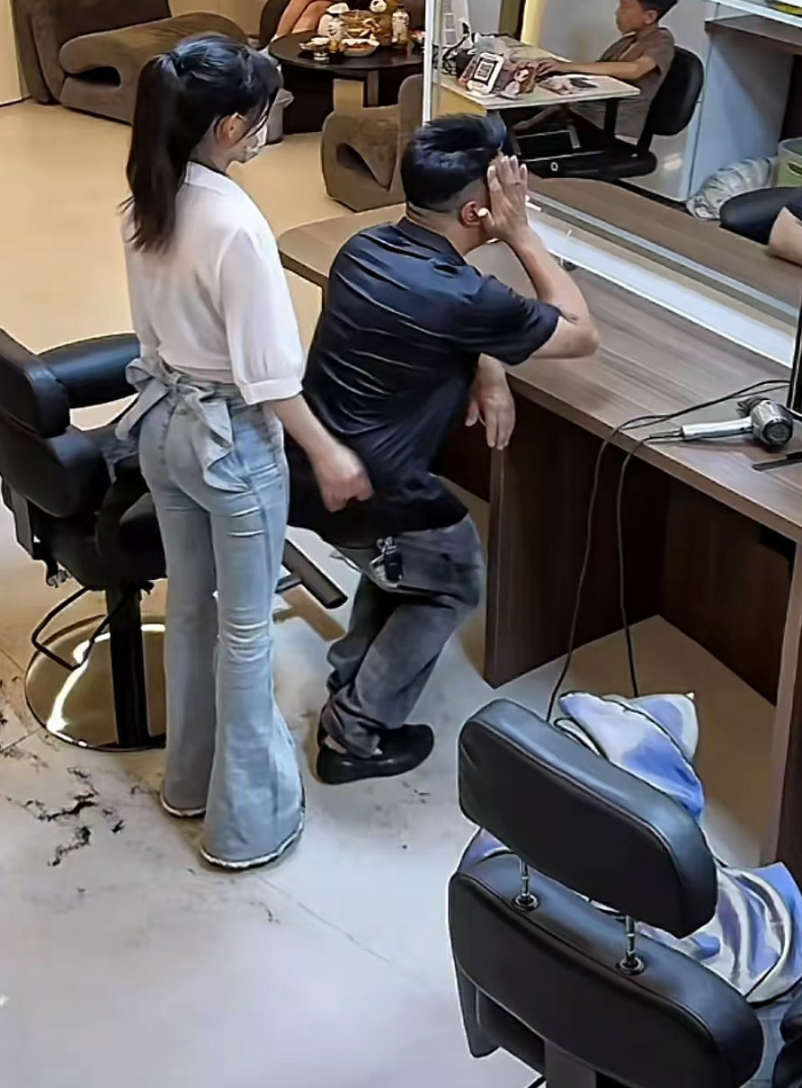 这是难为发型师了，要求完美的男人