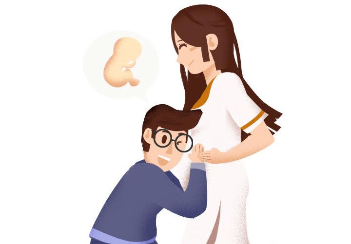 笑话（862）贪官耳朵贴在情妇肚子上边听边说：“我好像听到肚子里面有歌声”。