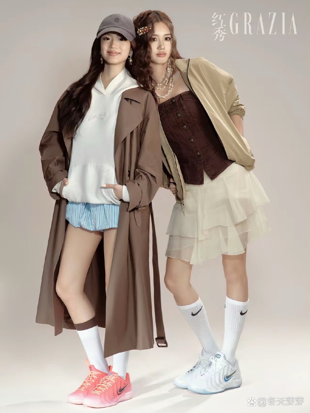 钟丽缇女儿登上时尚杂志，姐妹俩好美​