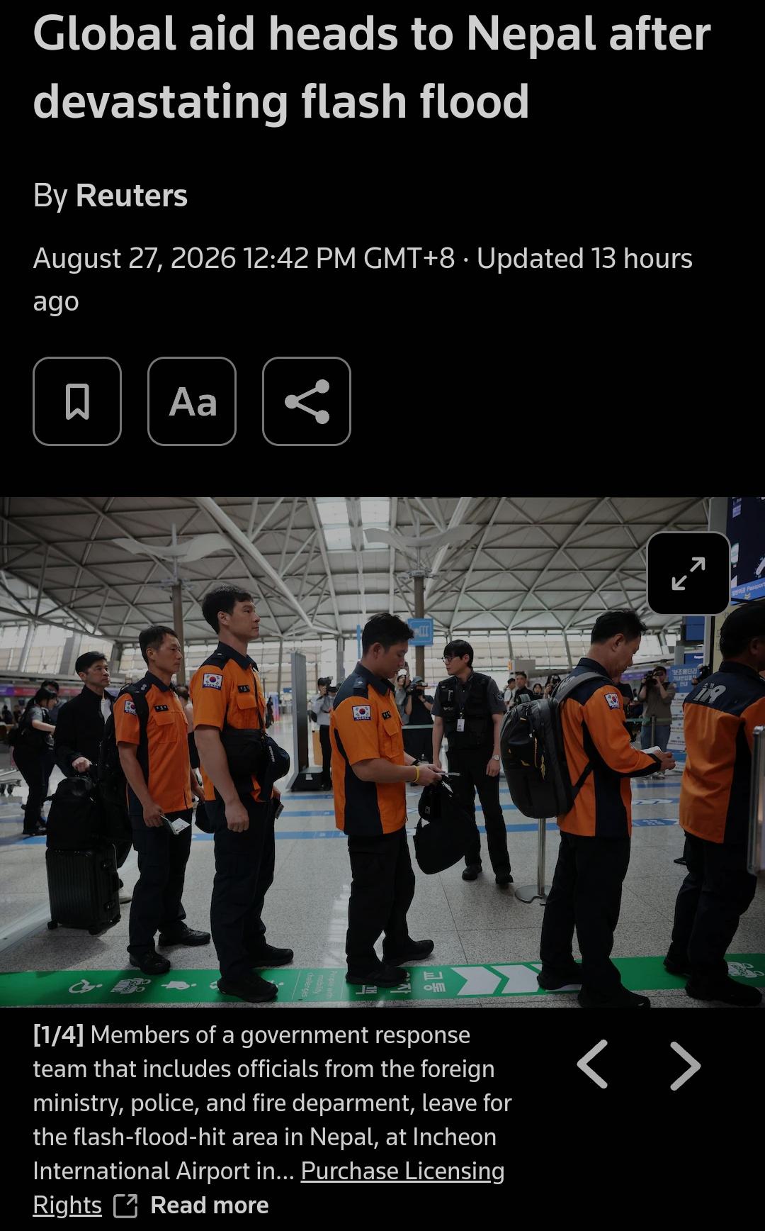 援助尼泊尔洪灾，多国及机构出力！印度最给力吧🇮🇳印度：已发送近50吨人道主