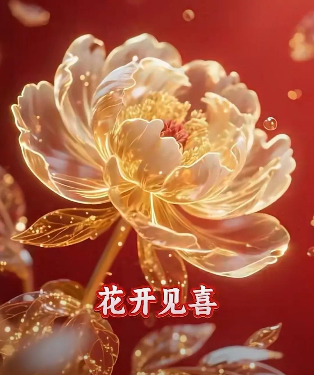 雖然沒有相聚，卻是每天惦記，有親情有友情，彼此從不忘記，清晨送去問候：