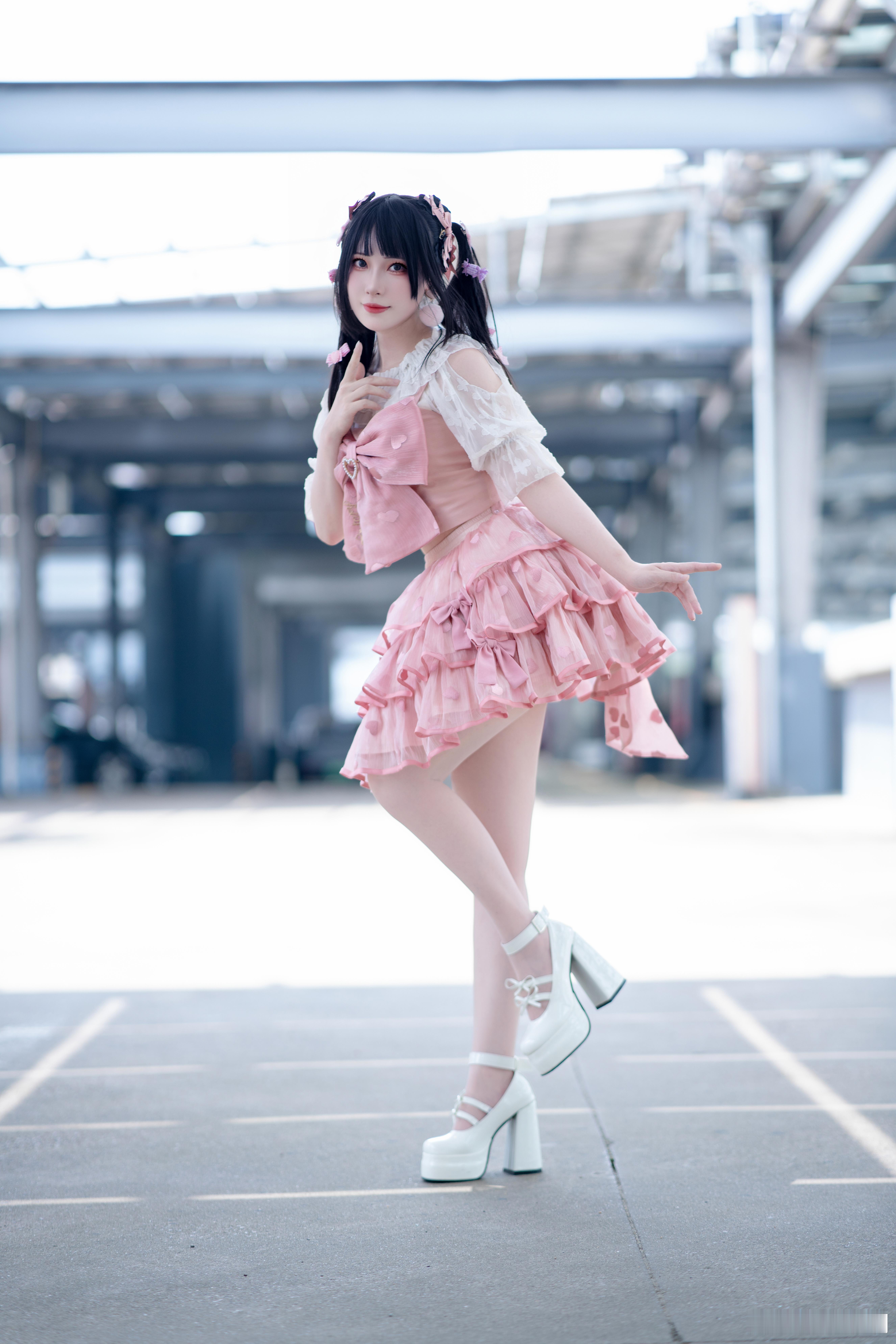 夏日战队出击！lolitalolita日常我和三坑的日常小裙子lolita装扮