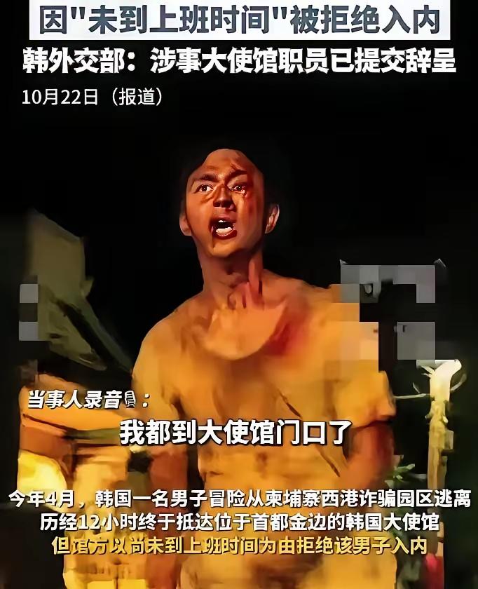 谁能想到?从电诈园区的毒打里拼活下来,步行12小时逃到使馆,竟被自家国家的人堵在
