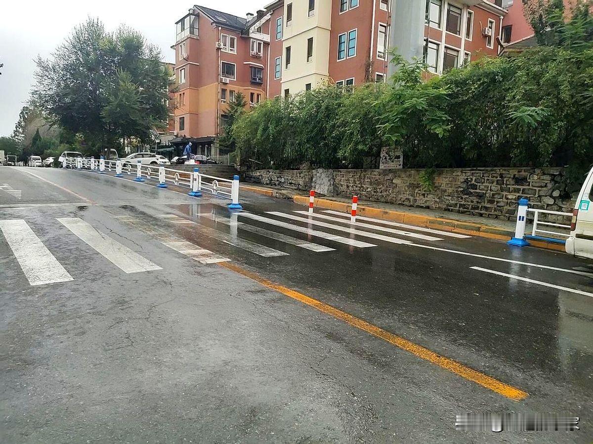 大连已经连着下雨好几天了，赶上大连老人说得“连雨天”了。今天出门，我原以为不能