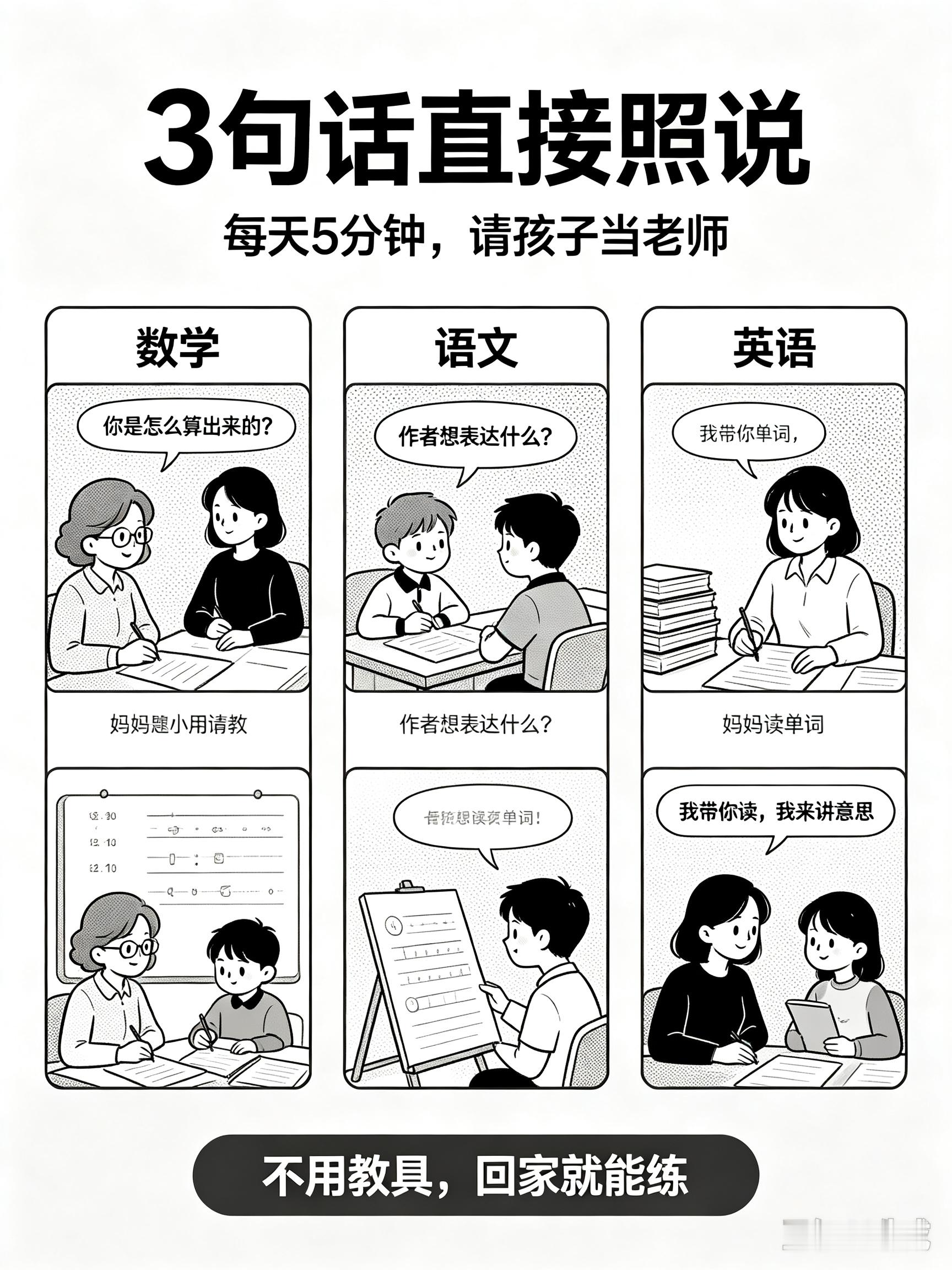 【家长学会“装傻”，就能养出自带内驱力的孩子】很多家庭的内耗，都源于家长太“聪明