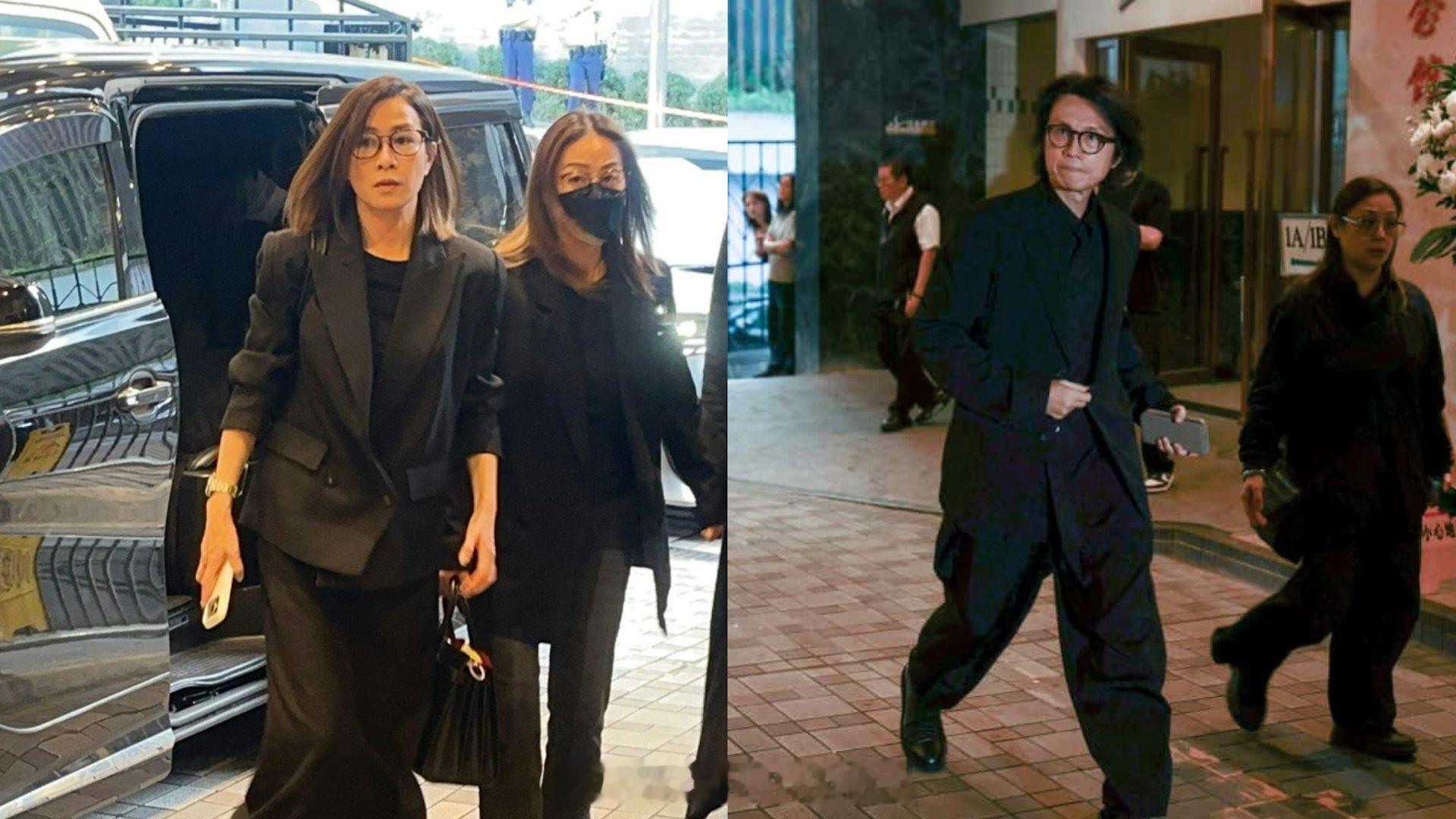 许绍雄设灵｜黄子华佘诗曼神情哀伤抵达灵堂致哀|香港01香港资深演员许绍雄（