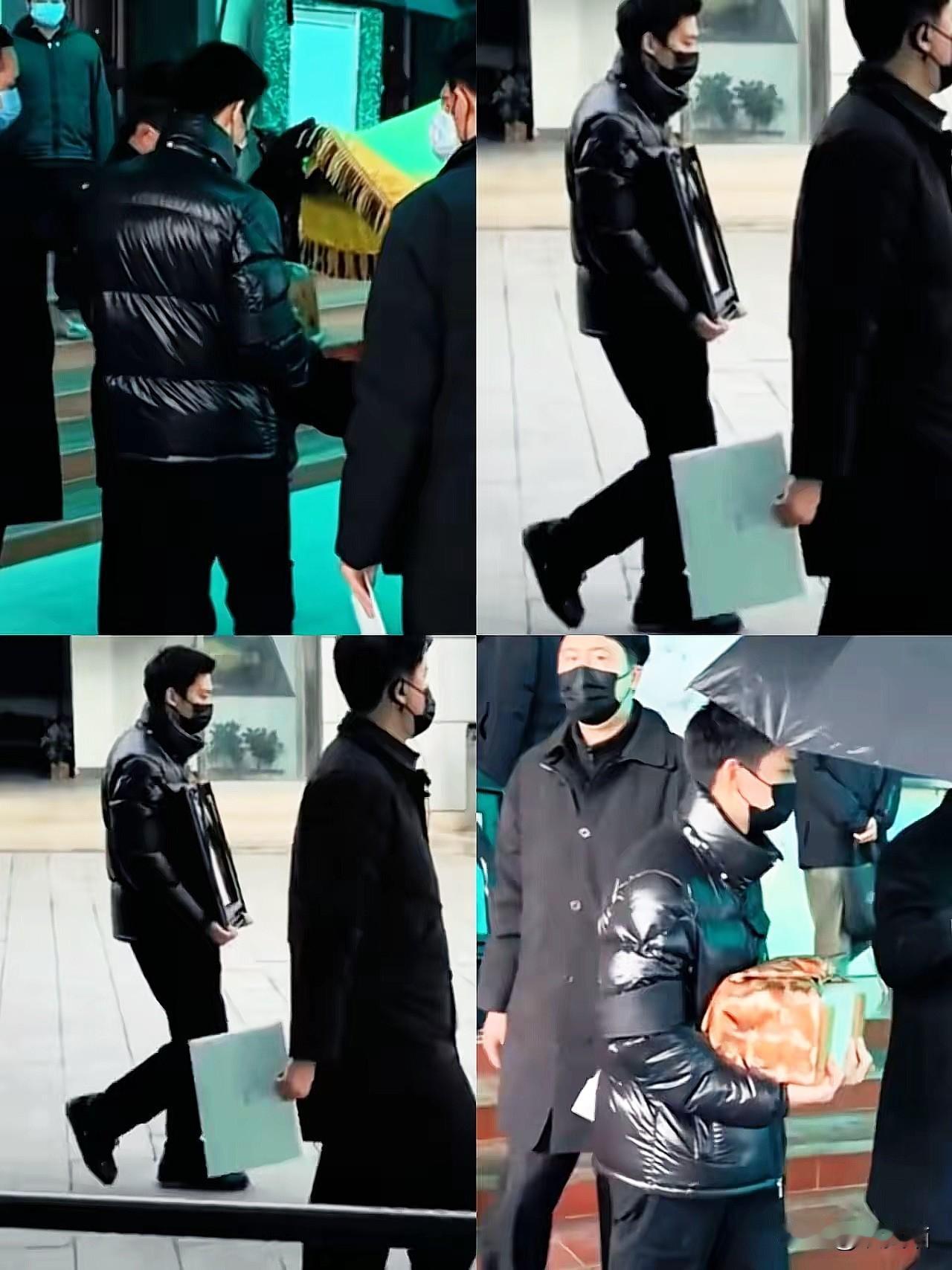 何晴追悼会最戳心的，不是灵堂里的剧照，而是24岁的儿子许何弓着背、稳稳捧