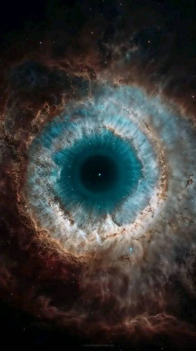 螺旋星云是宝瓶座中一个巨大的行星状星云，距离地球约700光年。它是在一颗中低