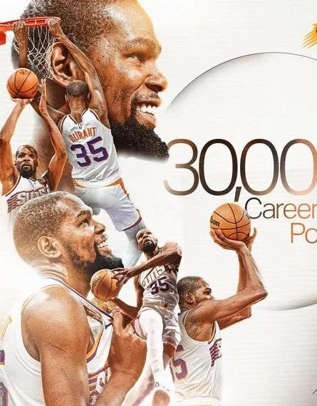 NBA八大30000+分球员真实命中率排行榜:杜兰特62.1%排在首位，张伯伦54.7%垫底，首尾相