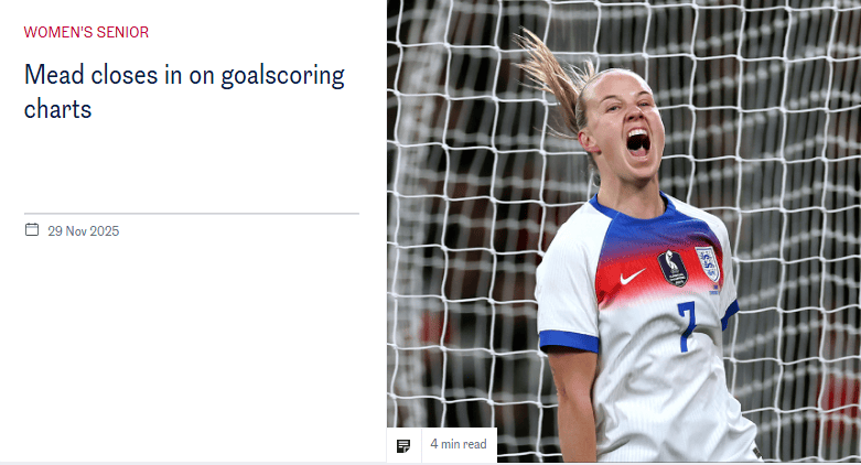 米德谈8-0中国: 英格兰近期经常开局不利, 但今晚并不是这样