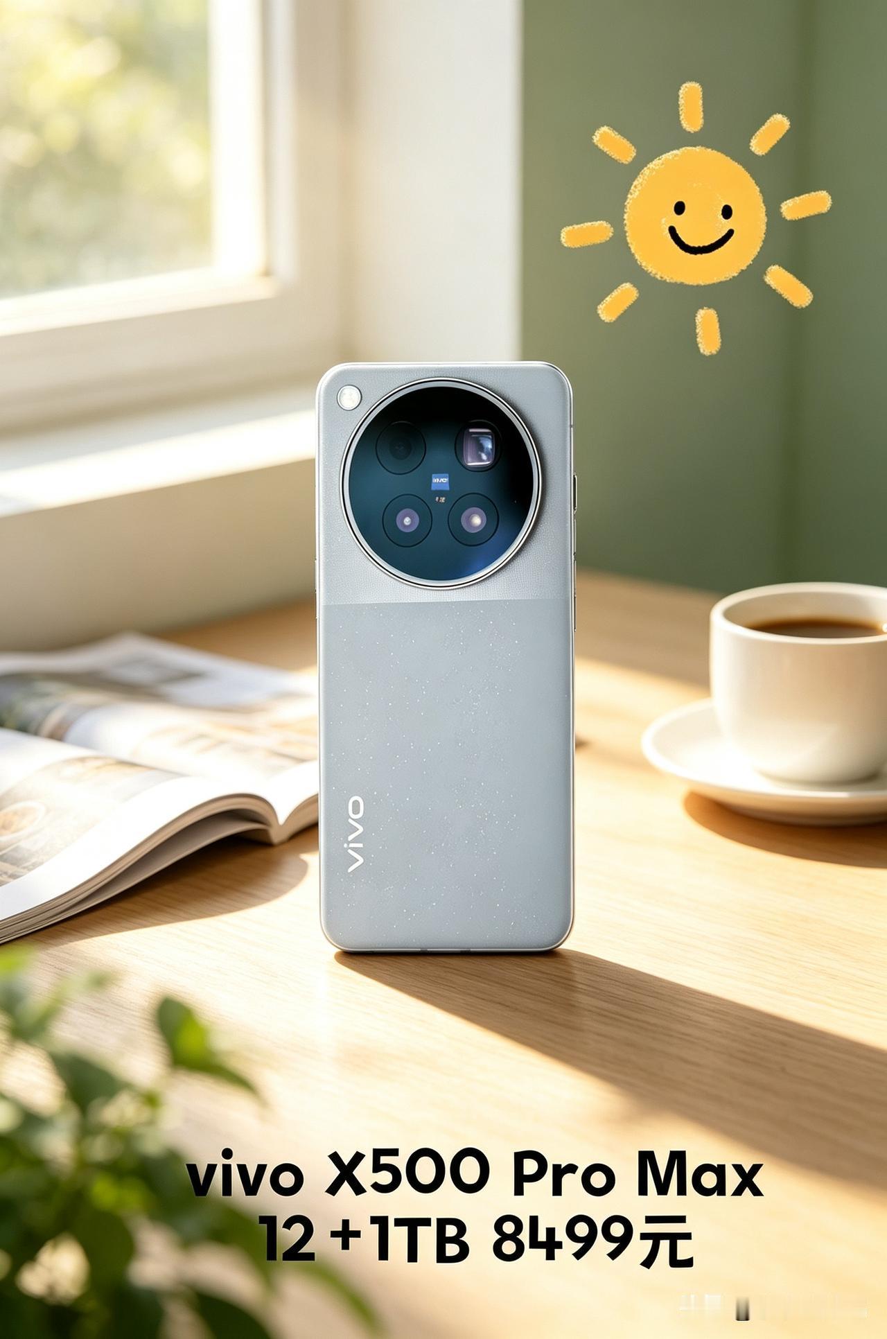 12GB+1TB出现在旗舰机上，你能接受吗？vivoX500系列算是国产旗