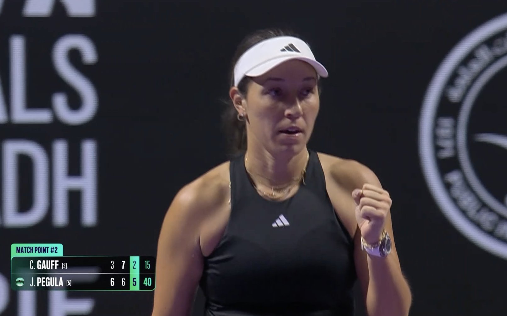 昨晚看了今年第一场WTA总决赛（但也没看完），现在起床看比分和技术统计还是惊了！