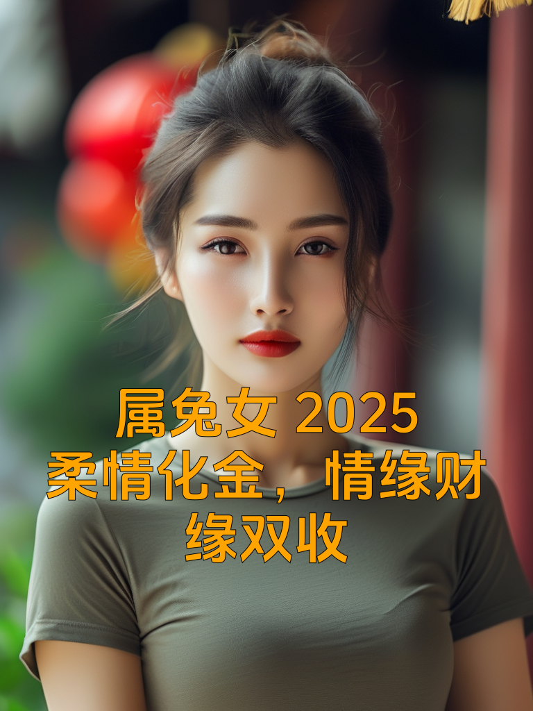 属兔女2025：柔情化金，情缘财缘双收
