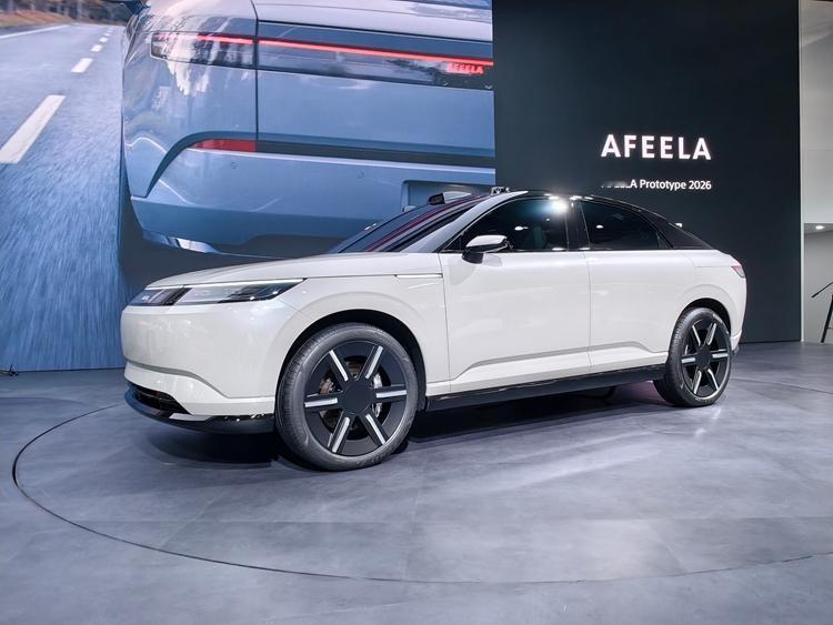 CES2026索尼带来了他们家的纯电动SUV概念车AFEELAPrototy