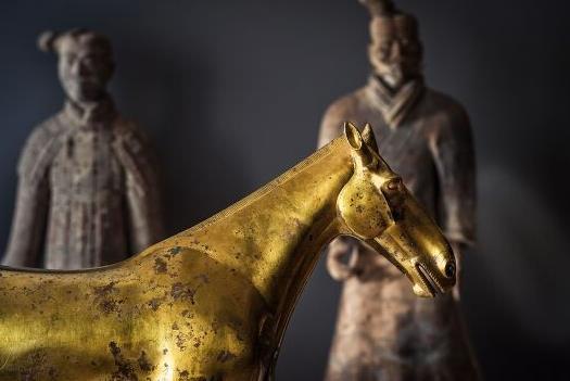 茂陵金马：一匹“从汉代走出来”的黄金骏影在陕西兴平的茂陵博物馆里，静静躺着一匹