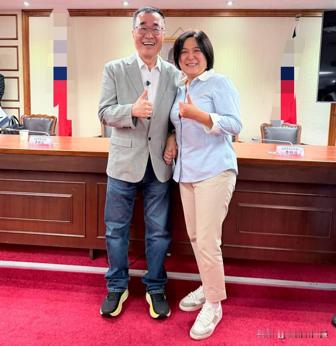 国民党立委、金门县长参选人陈玉珍今（21日）在社媒发文表示，新北市长参选人李四川