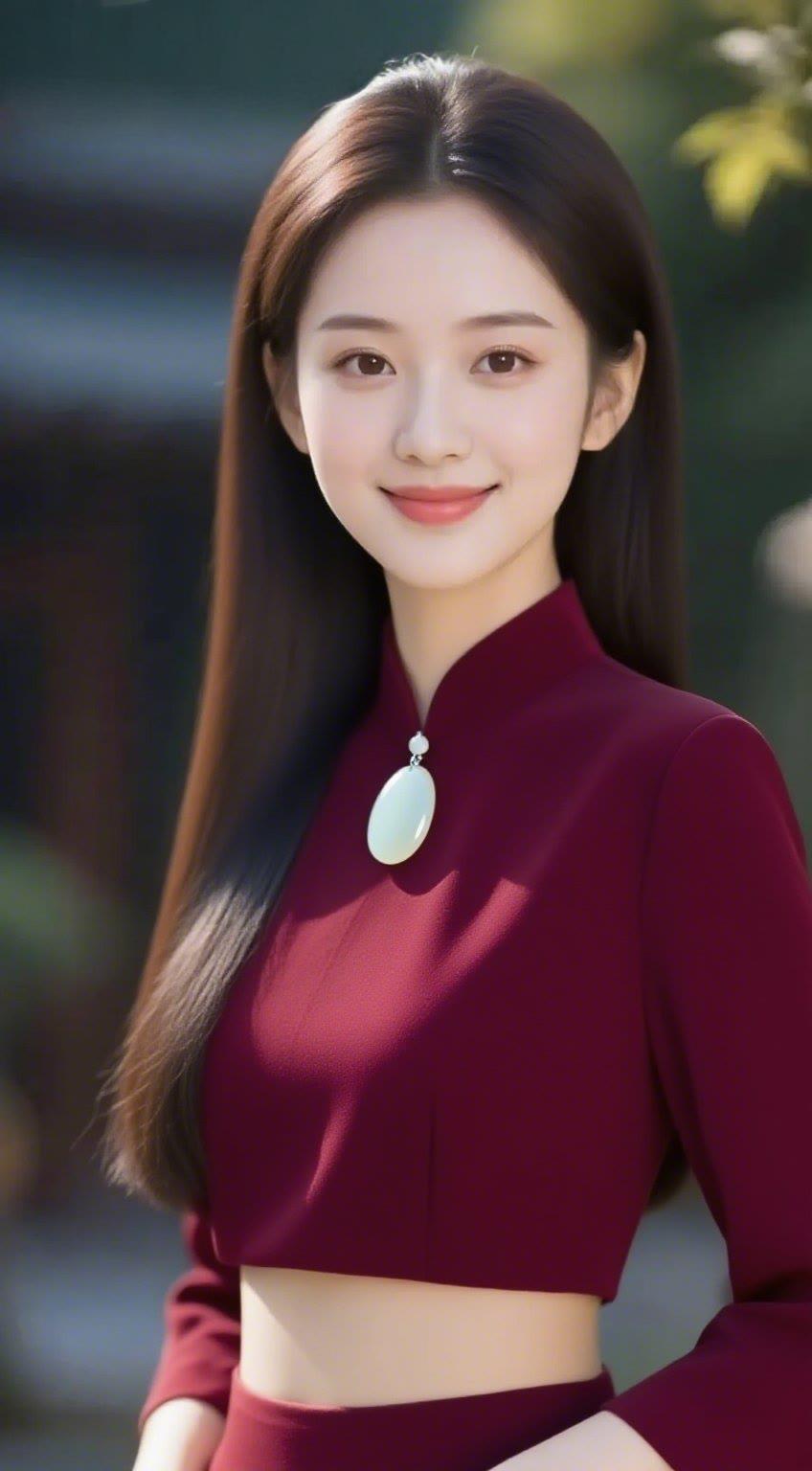 绝色美女，清纯甜美，气质高雅，清冷又妩媚，温柔又撩人