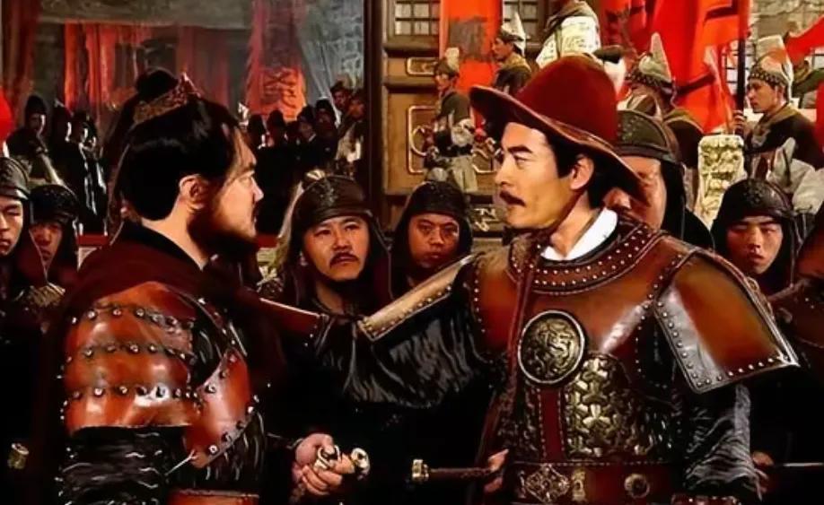李自成兵败山海关后，一路败退，途中，大将刘宗敏对牛金星的阴险狠毒切齿痛恨，骂道：