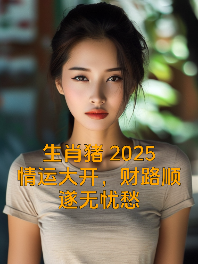 生肖猪2025：情运大开，财路顺遂无忧