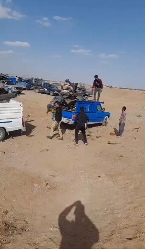 瞧瞧这些落入伊斯法罕那些狠角色废品收购商手里的美国废金属！2026年4月初美国