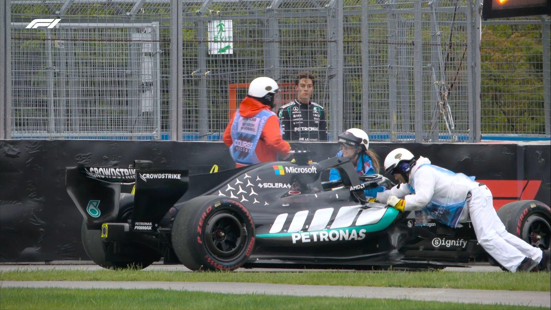 失望的乔治……F12026F1加拿大大奖赛