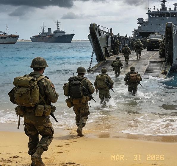 3500名美国大兵。 一声不吭地摸进了中东。 前脚刚落定，美军中央司令部