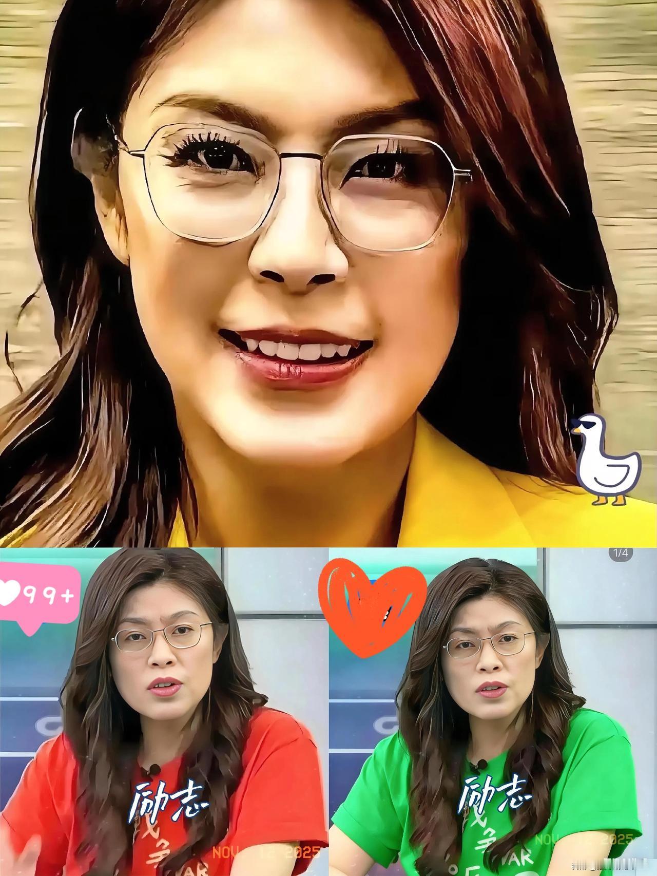 谁能想到太敢了根据中时新闻网报道，国民党icon主席郑丽文拒绝“美国在台协