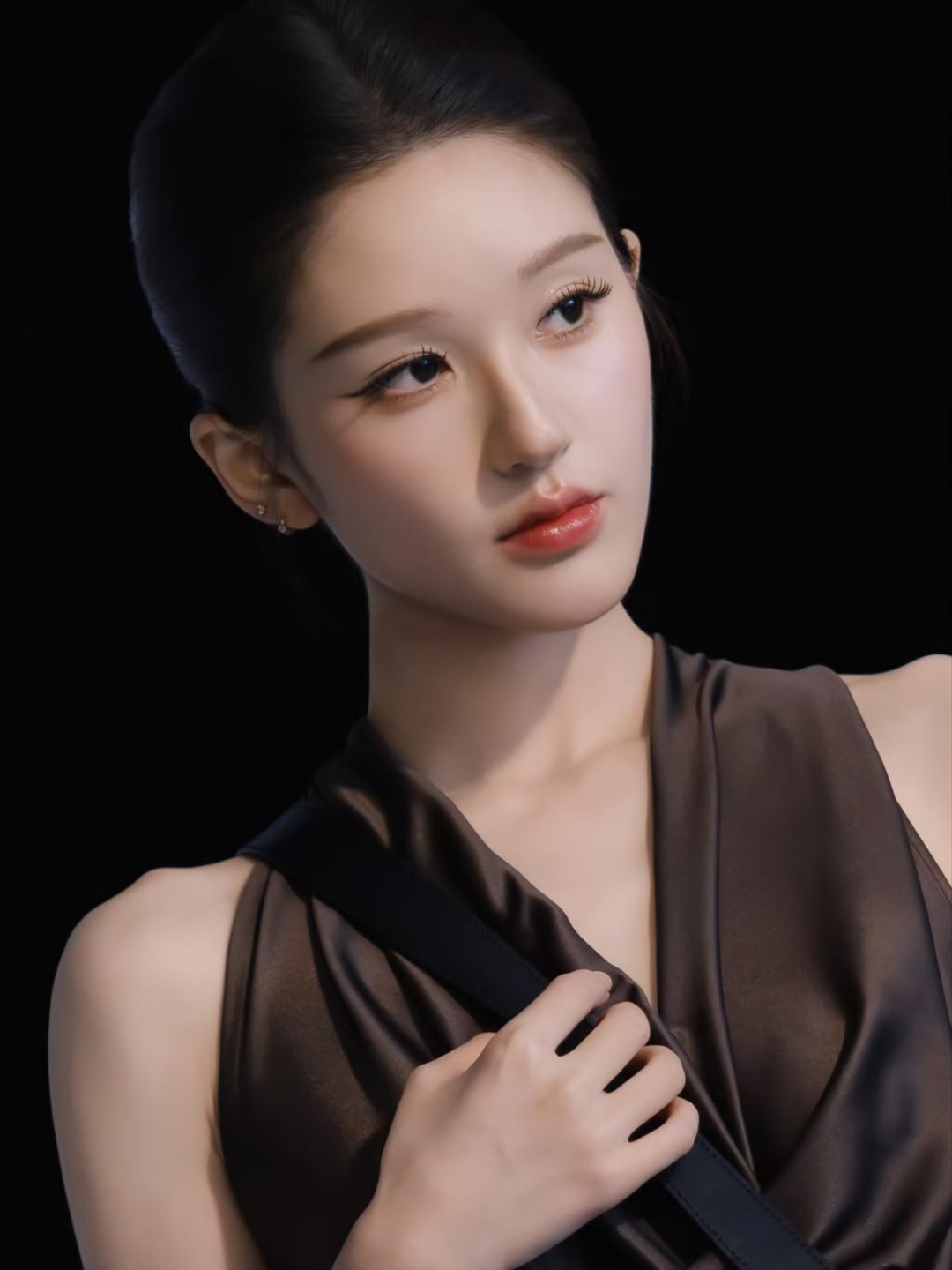 网友票选出最适合无刘海造型的女明星：TOP9沈羽洁TOP8程潇TOP7赵露
