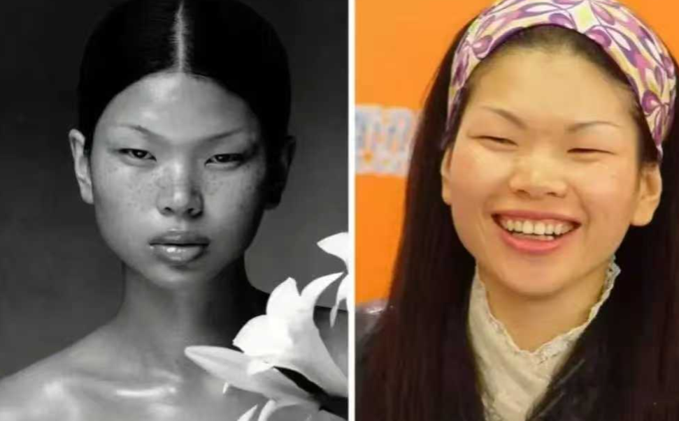 超模吕燕晒儿子生日照，14岁小鲍身高超180，混血五官像法国爸爸