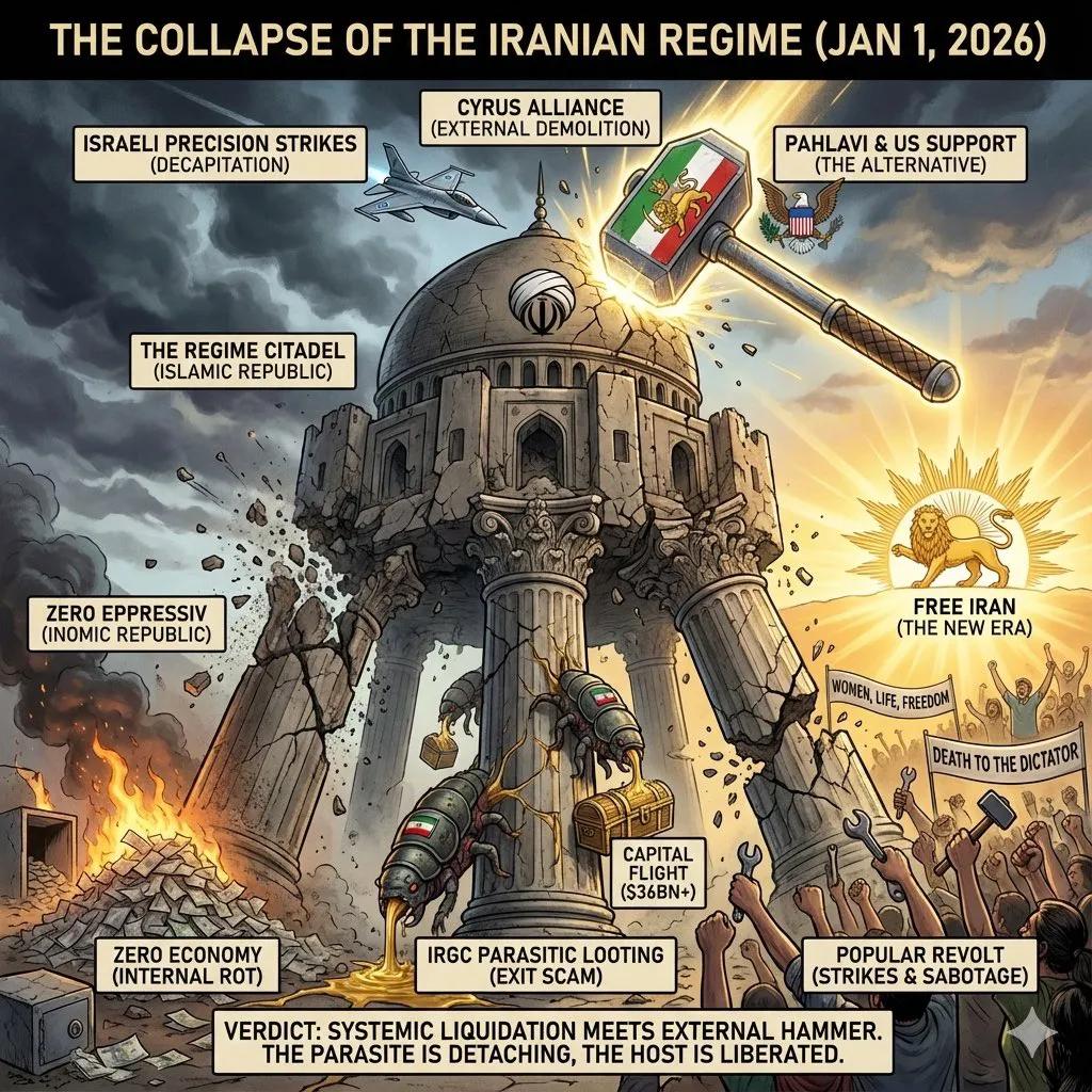 伊朗民众的抗议活动已经越过界限，演变成公开革命-伊朗正在发生革命。伊朗民众