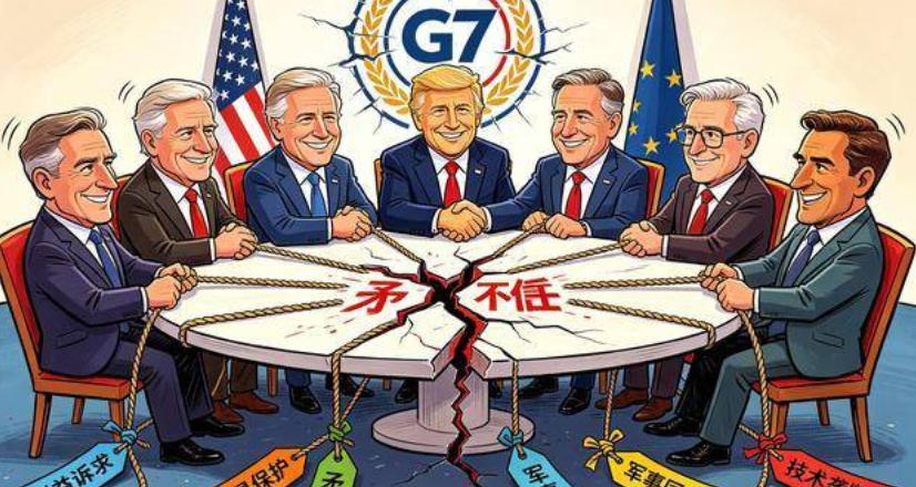 不准中国援俄，也不准中国收台，更不准管制稀土。七国集团最近明确指出，中国不能援助